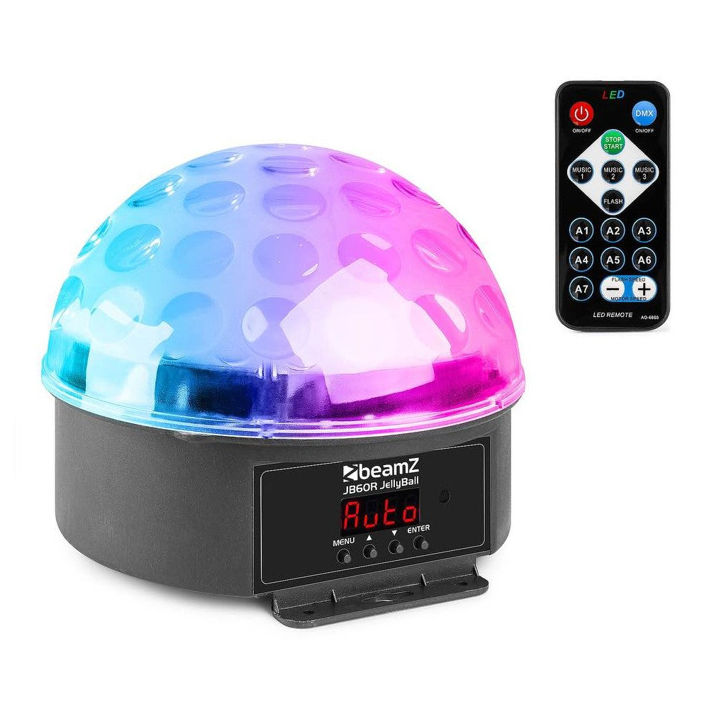 Beamz JB60R JellyBall DMX 6 colours IRC