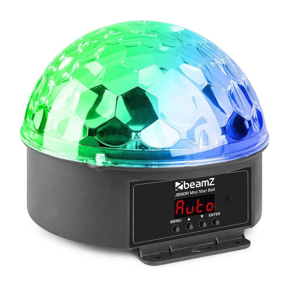 Beamz JB90R MiniStarBall DMX 9 colors IRC