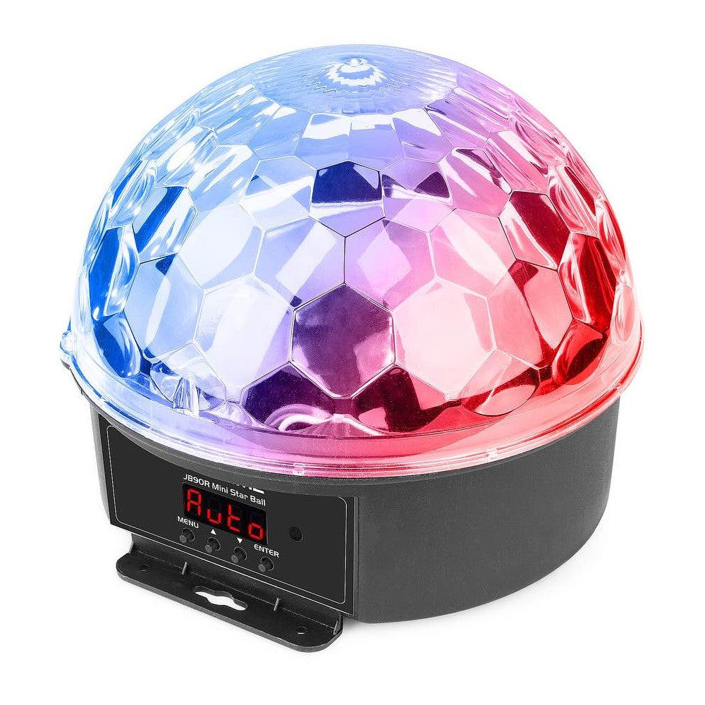 Beamz JB90R MiniStarBall DMX 9 colors IRC