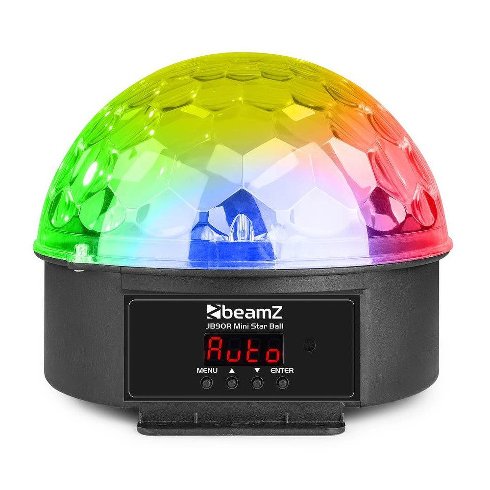 Beamz JB90R MiniStarBall DMX 9 colors IRC