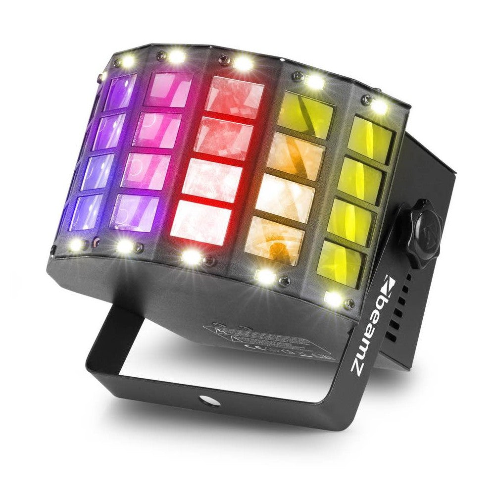 Beamz DerbyStrobe 4 x3W RGBW DMX IRC
