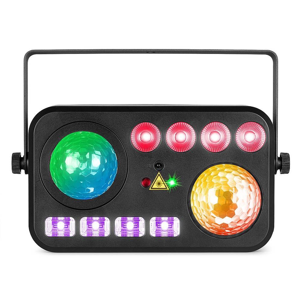 Beamz Shimmer 6 Multi DJ Effect DMX IR