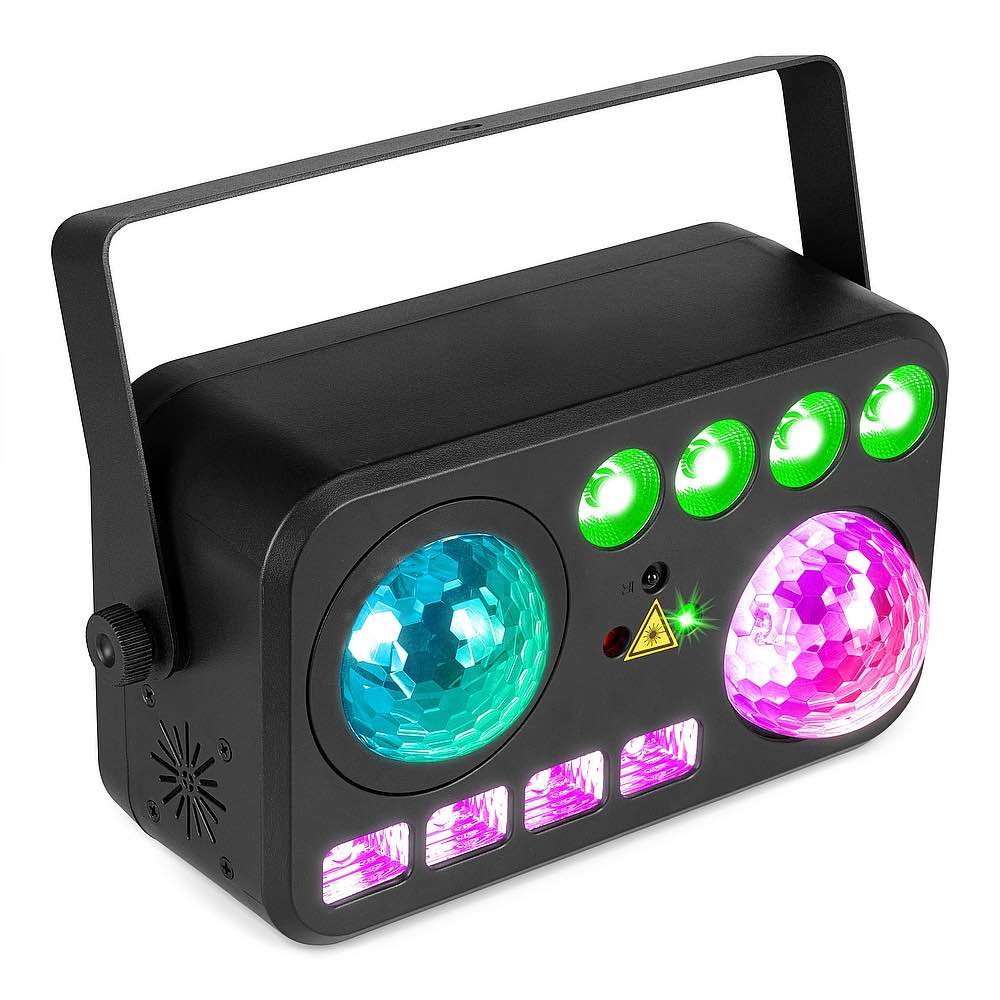 Beamz Shimmer 6 Multi DJ Effect DMX IR