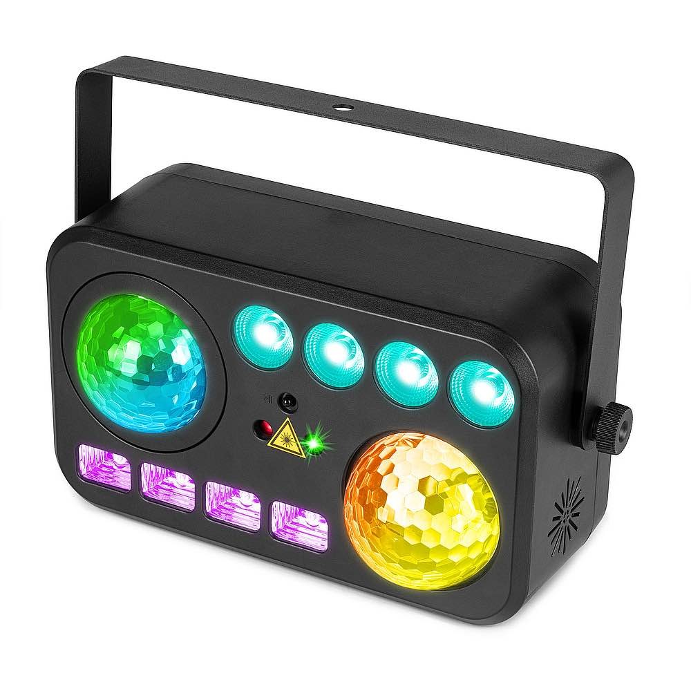 Beamz Shimmer 6 Multi DJ Effect DMX IR