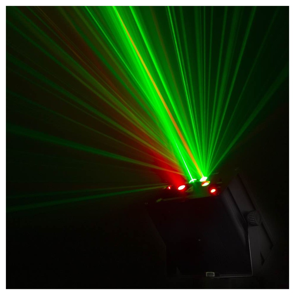 Beamz Dahib R/G Laser Blue LED Gobo IRC