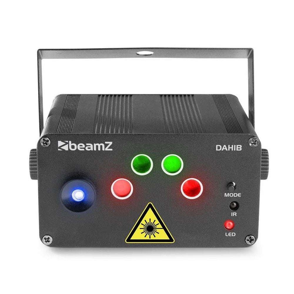 Beamz Dahib Láser R/V LED Azul Gobo IRC