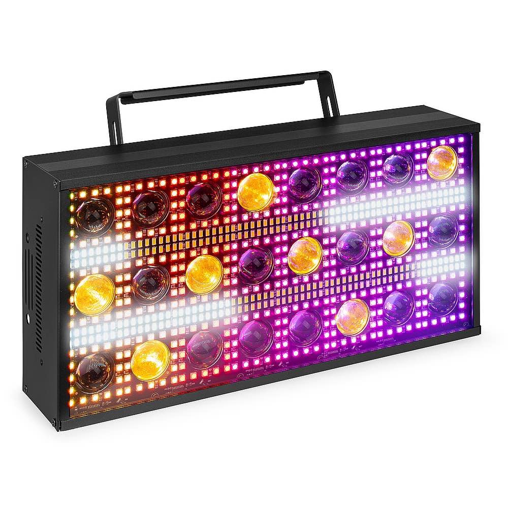 Beamz Attack Stroboscoop Combi RGB+CW pix
