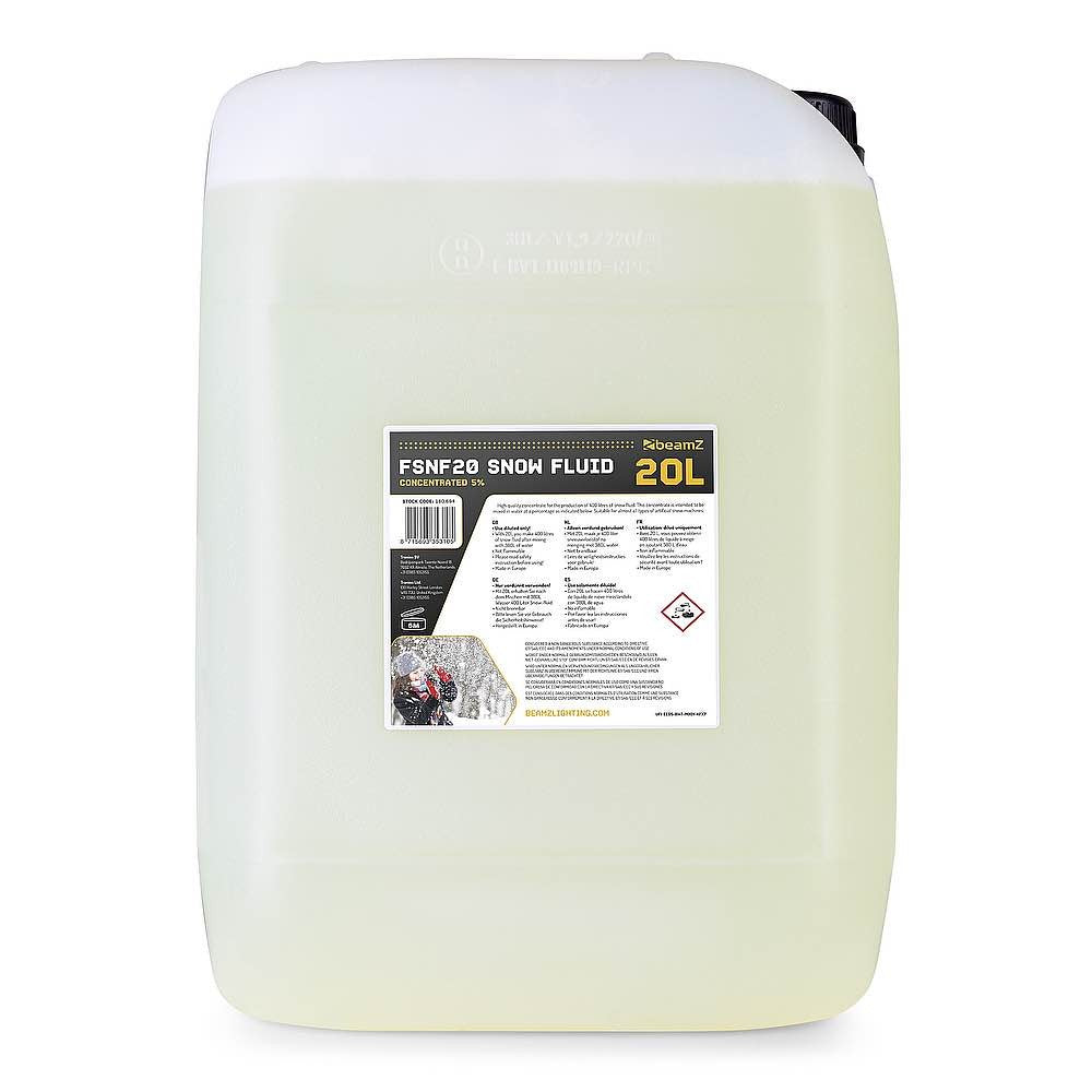 Beamz FLNF20 Snowfluid 20L Concentrate 5%