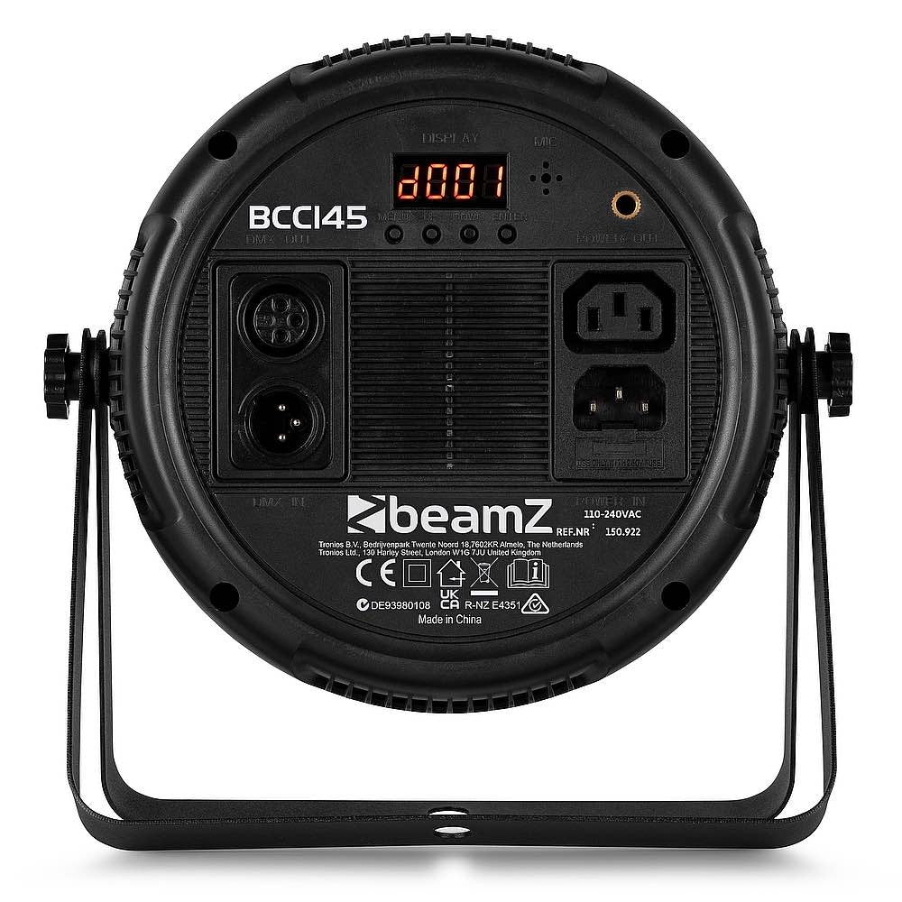 Beamz BCC145 FlatPar 14x4W 4in1 DMX IRC