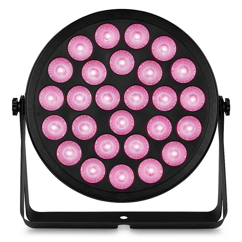Beamz BCC240 FlatPar 27x6W 4in1 DMX IRC