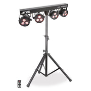 Beamz PartyBar4 PARBAR 4Way 3x4in1 LED
