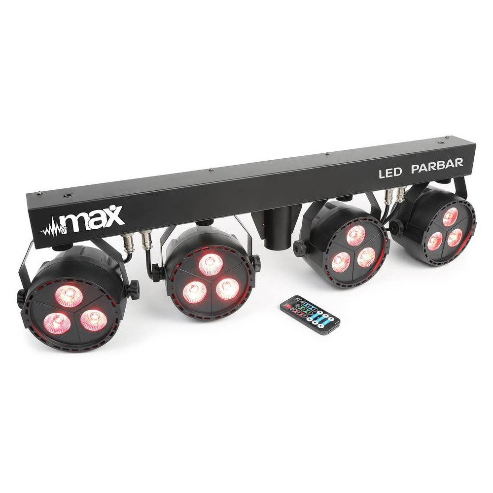 Beamz PartyBar4 PARBAR 4 vías LED 3x4en1