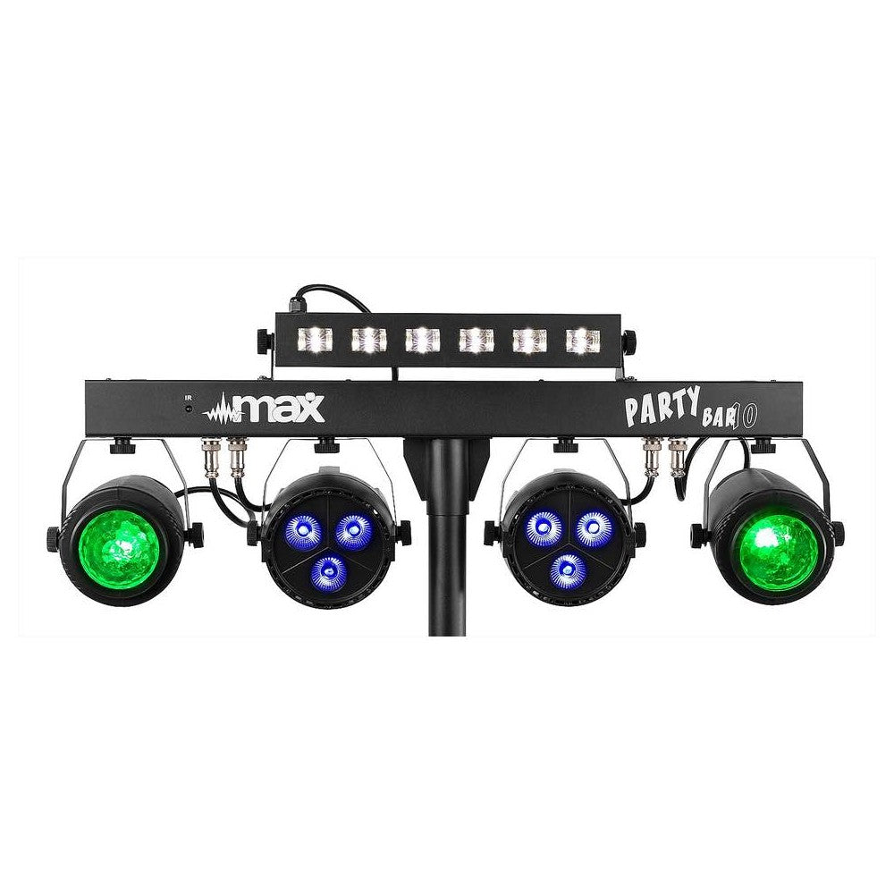 Beamz PartyBar10 2xJellym.2xPAR3LED 6xLED