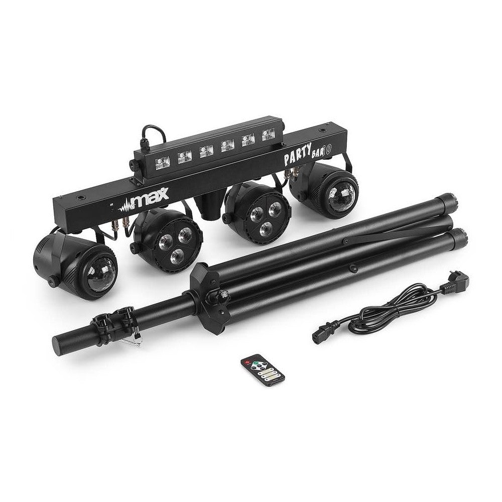 Beamz PartyBar10 2xJellym.2xPAR3LED 6xLED