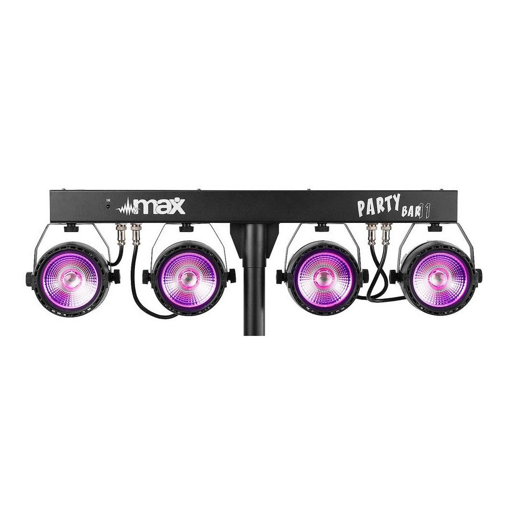 Beamz PartyBar11 4 x COB 20W RGB IRC Stan