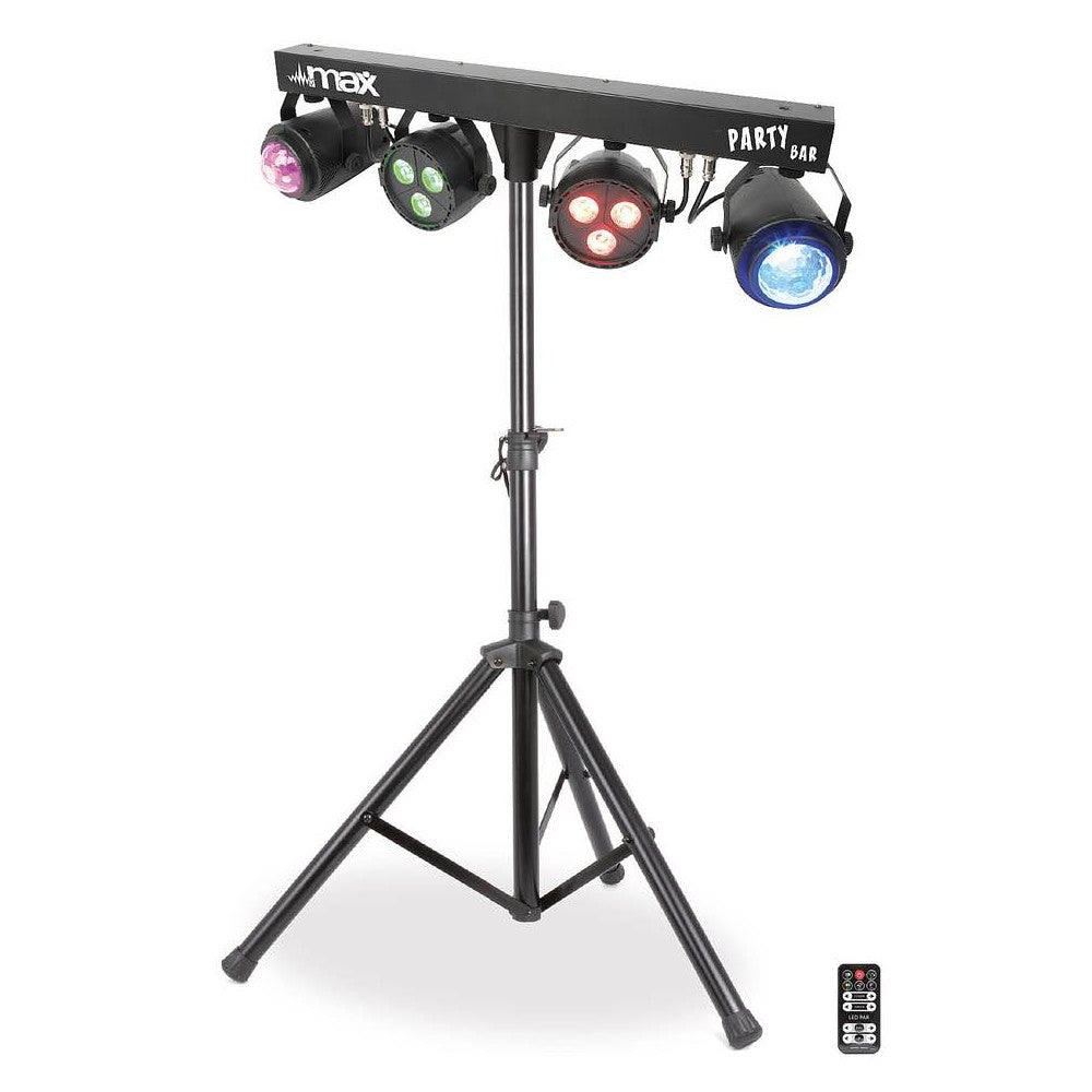 Beamz PartyBar1 2PAR 3x4in1LED+2 JellyB