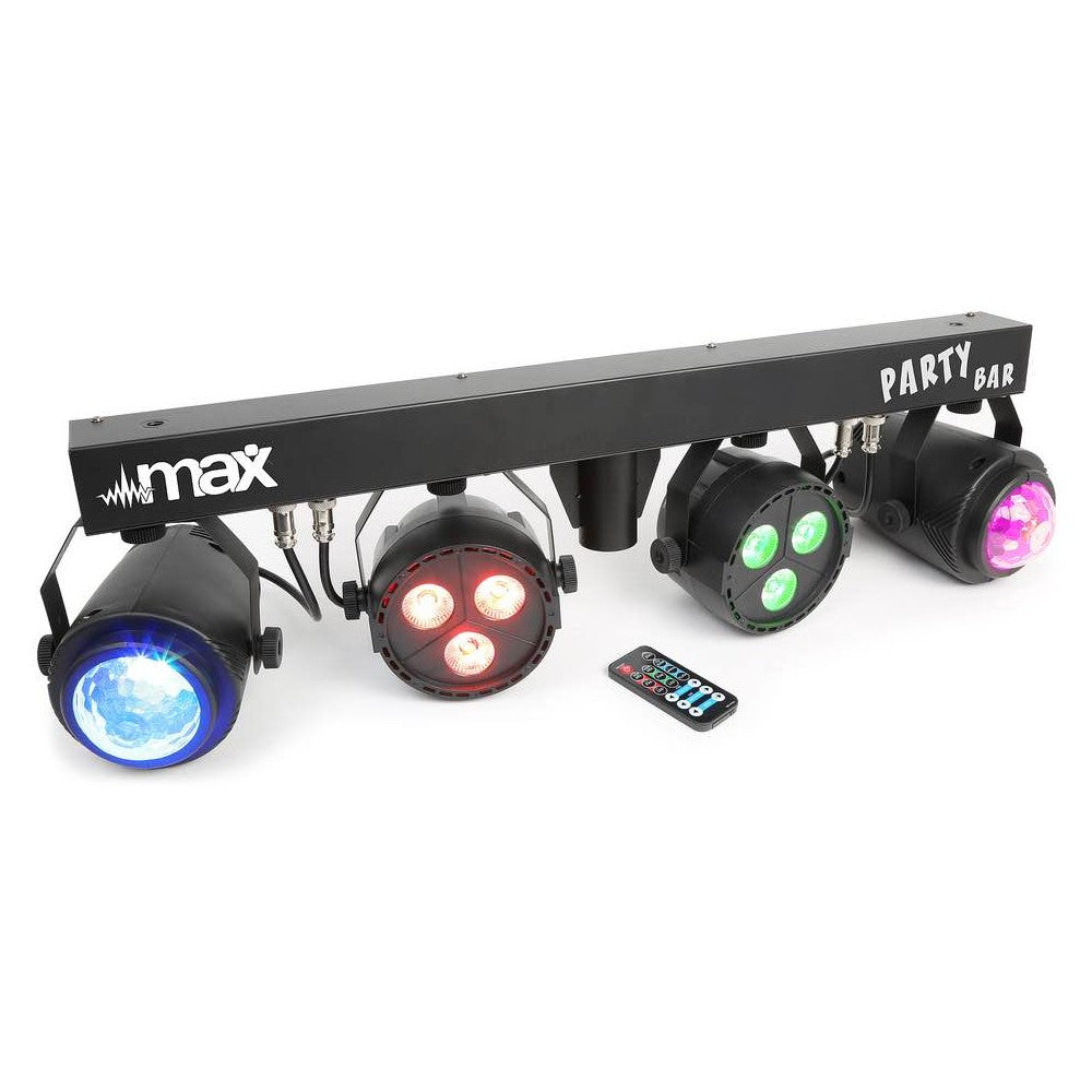 Beamz PartyBar1 2PAR 3x4in1LED+2 JellyB
