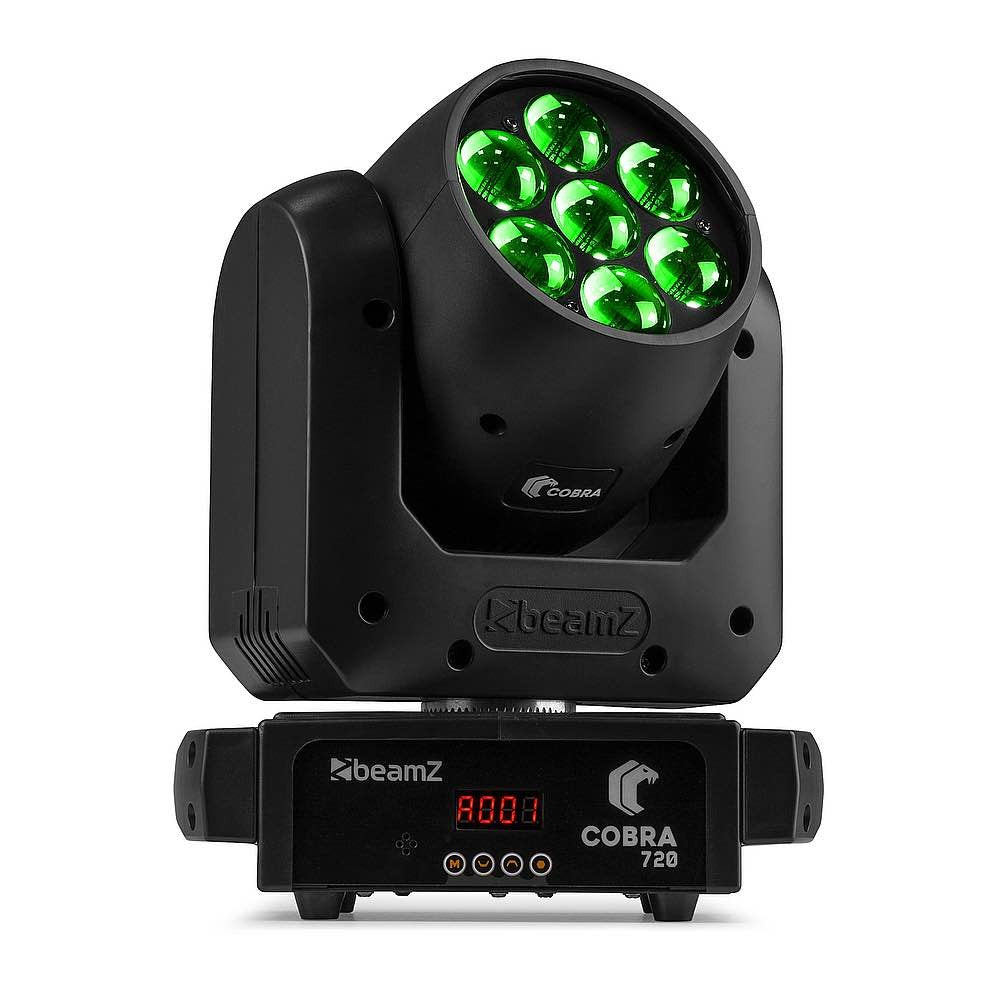 Beamz COBRA 712 LED Wash 7x12W  zoom