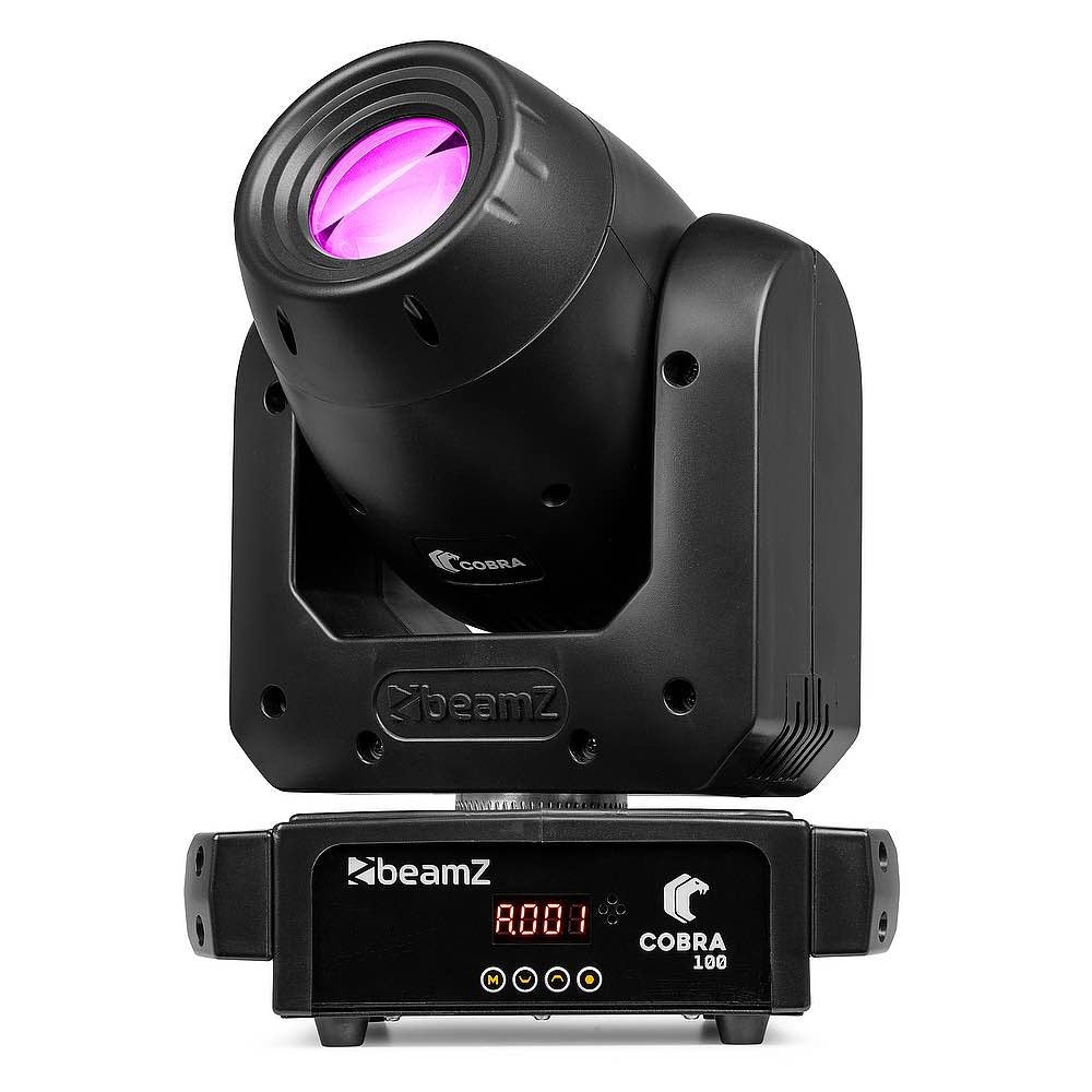 Beamz COBRA 100 Spot Cabeza móvil con enfoque