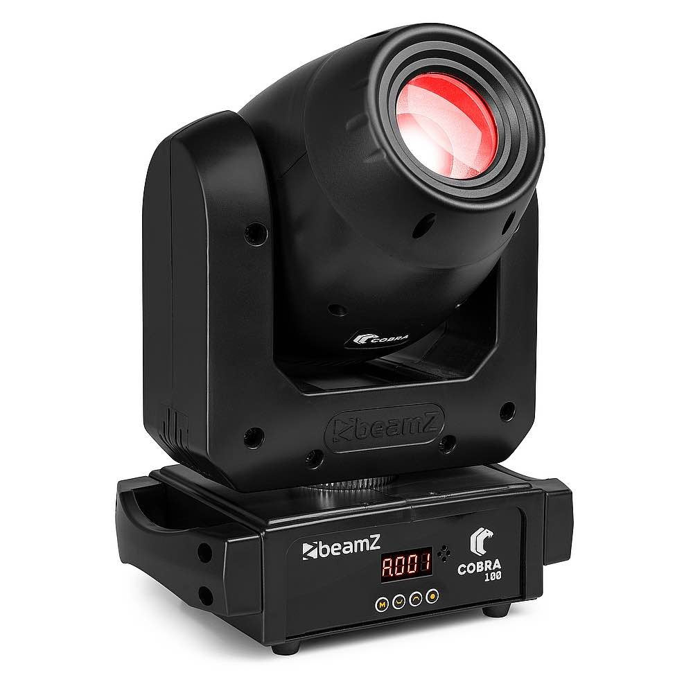 Beamz COBRA 100 Spot Cabeza móvil con enfoque
