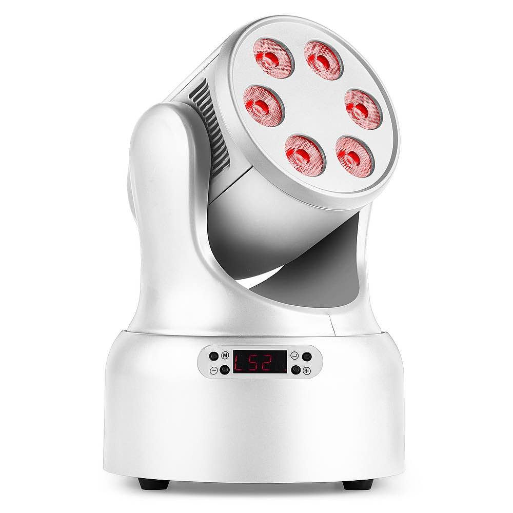 Beamz NOVA68-WH MH Wash 6x8W RGBW