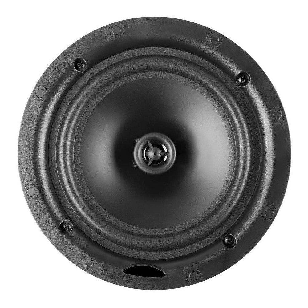 Power Dynamics NCSS8B Altavoz de techo de perfil bajo de 2 vías y 8" negro