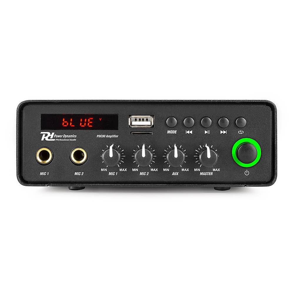 Power Dynamics PDC30 Amplifier BT MP3 30W Car
