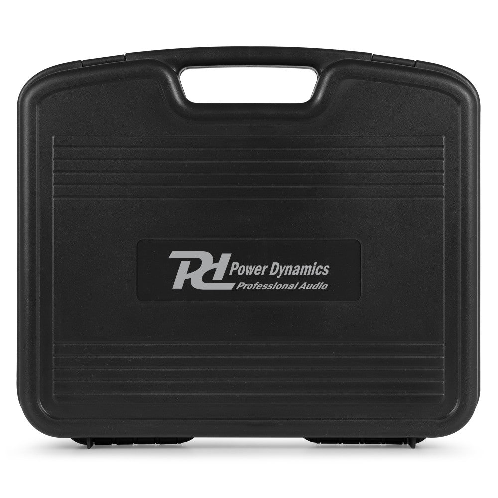 Power Dynamics PD220B Micrófono Inalámbrico True Diversity 2x80 Canales BP