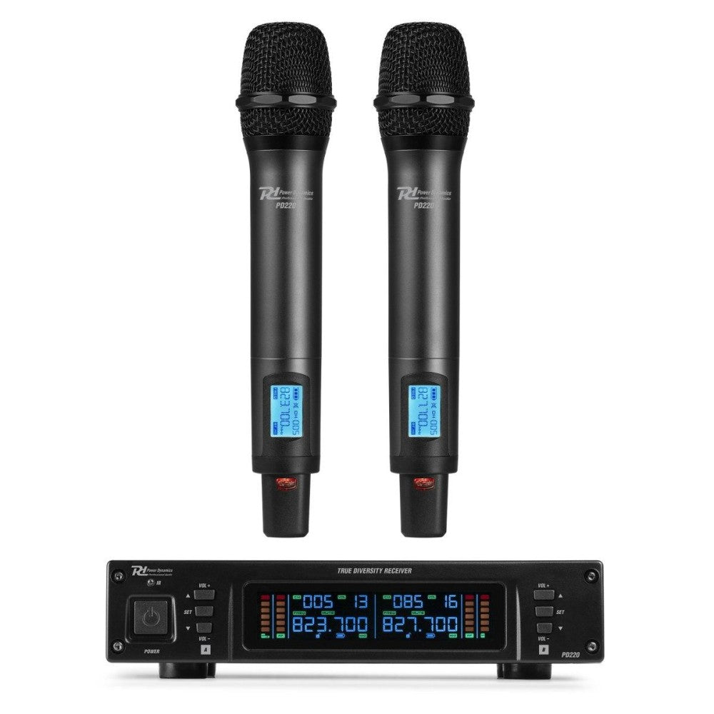 Power Dynamics PD220 Wirel.Micro TrueDiv.2x80Ch.HH