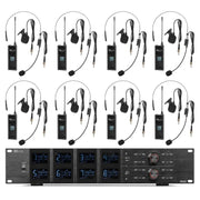 Power Dynamics PD528B Wirel.Micro UHF 8x100Ch 8BP