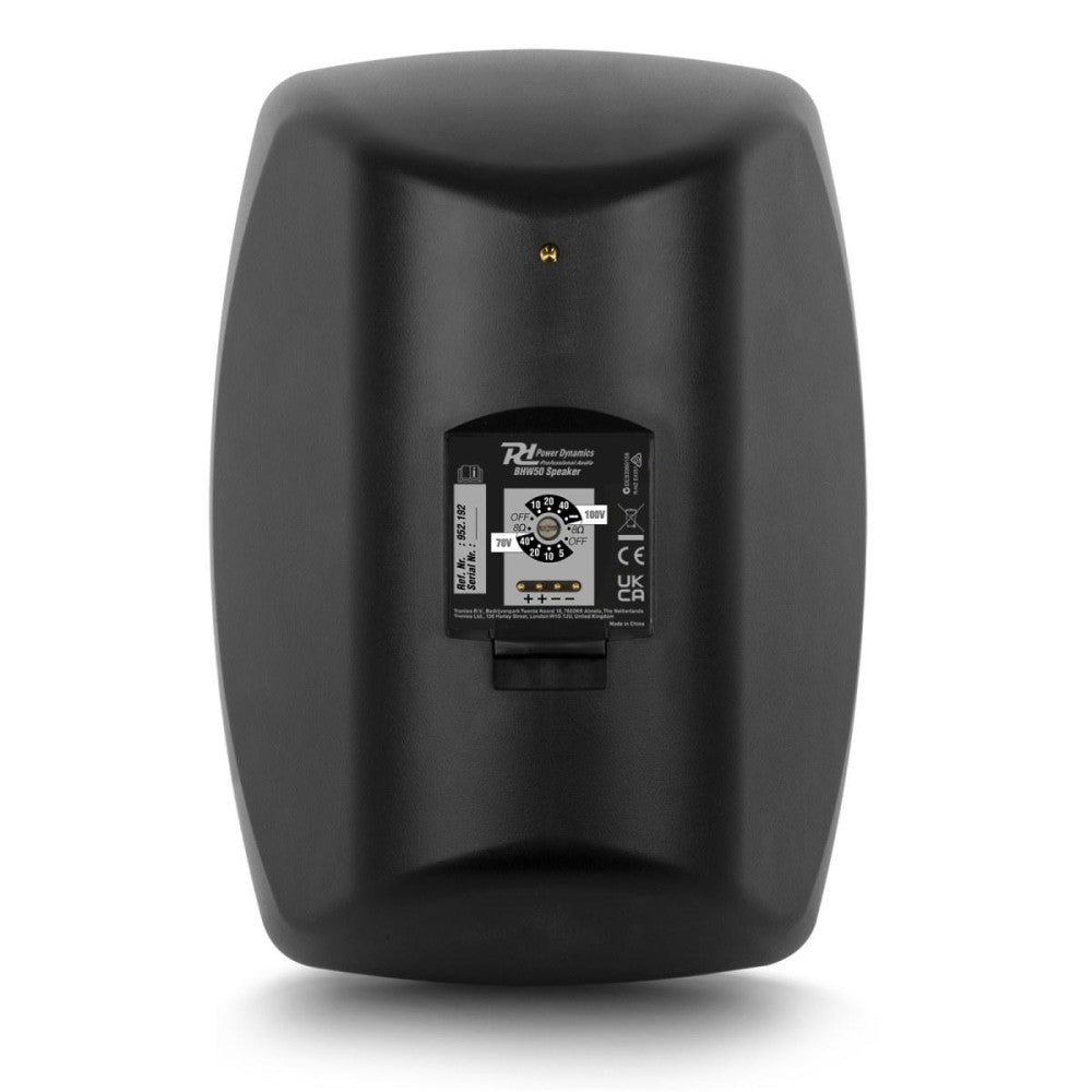 Power Dynamics BHW60B SpeakSet 6 120W IPX5 100V Bl
