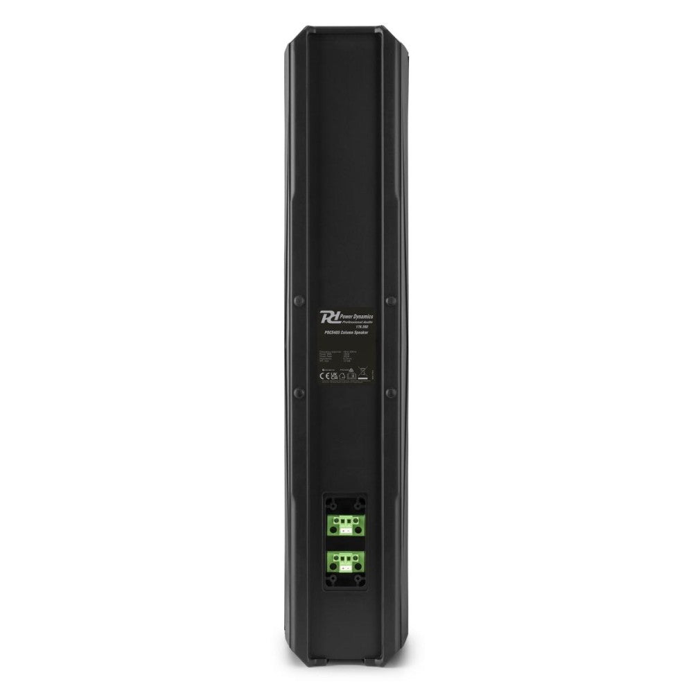 Power Dynamics PDCS403 Columna de altavoz 130W Negra