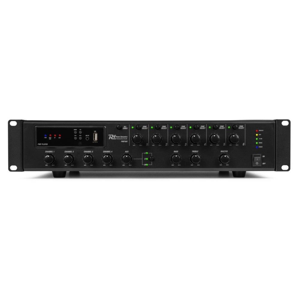 Power Dynamics PMP360 Comm.Mixer Amp.360W 6 zones