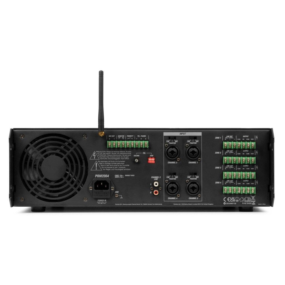 Power Dynamics PAM2004 100V 4Z MatrixAmp 4x200W BT