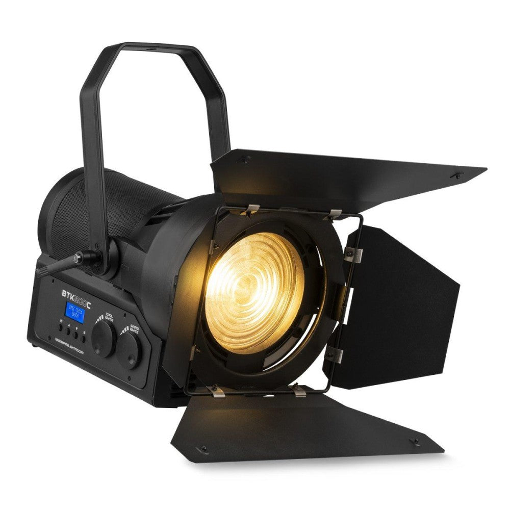 Beamz Pro BTK200C Fresnel 200W CW/WW Man.zoom