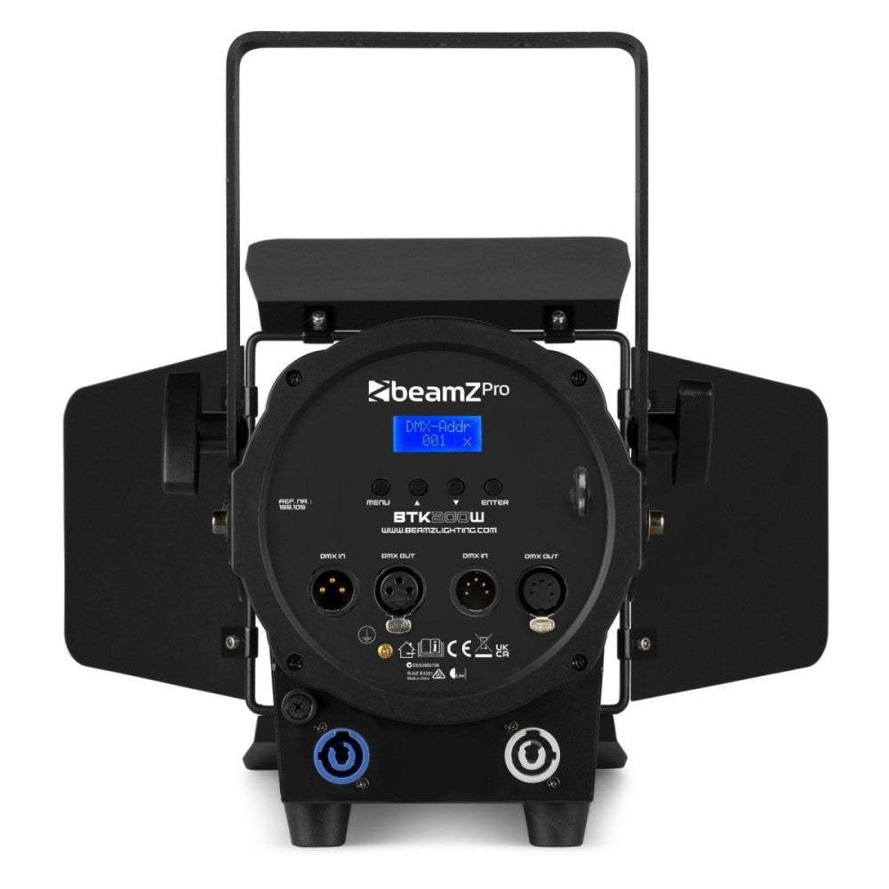 Beamz Pro BTK200W Fresnel 200W WW Zoom manual