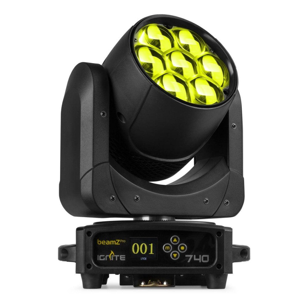 Beamz Pro IGNITE740 Wash 7x40W Zoom Pix.cntr.
