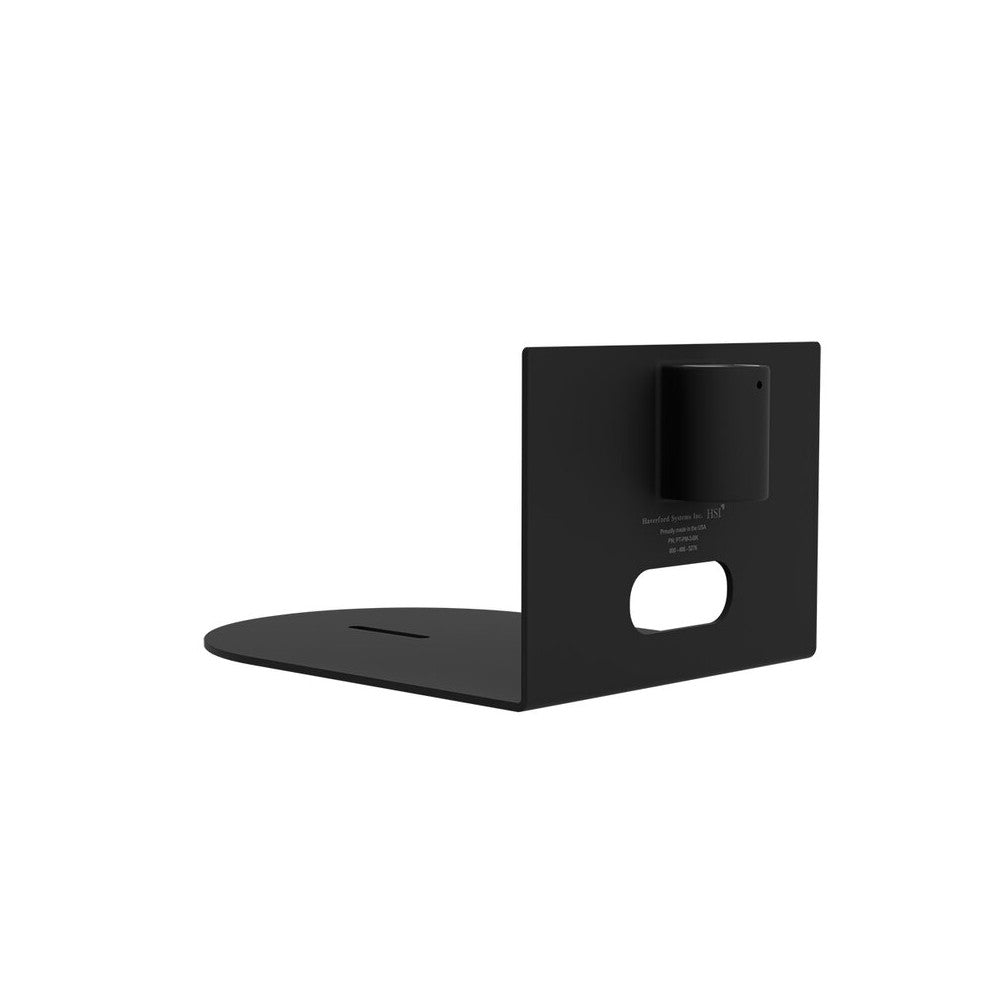 PTZOptics PTZ camera large pole mount, for use with 1" pipe, universal design, black