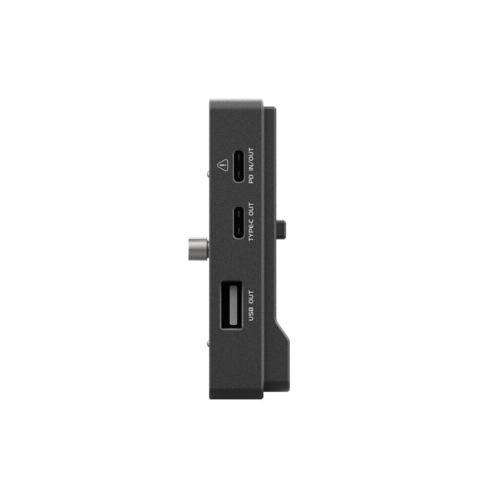 ACCSOON NP-F battery plate, PD 20 W fast charging, USB-C / USB-A / DC outputs, battery level indicator, circuit protection, comp