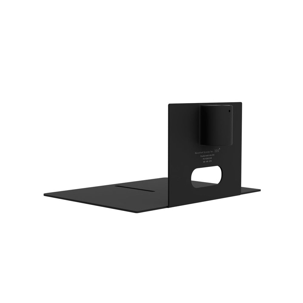 HuddleCamHD PTZ camera wide pole mount, for use with 1" pipe, universal design (black)