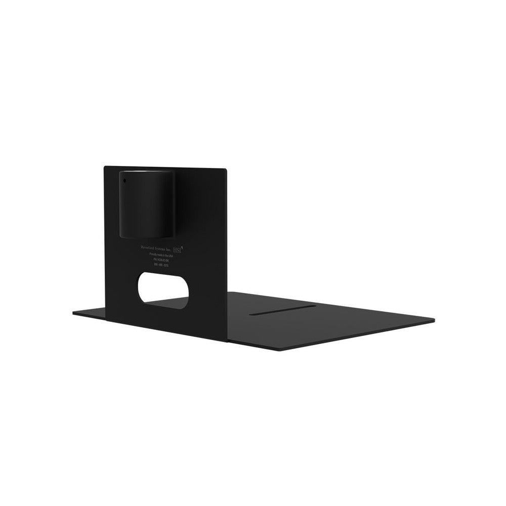 HuddleCamHD PTZ camera wide pole mount, for use with 1" pipe, universal design (black)