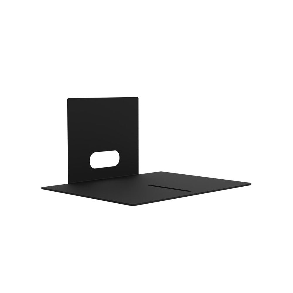 HuddleCamHD PTZ camera wide pole mount, for use with 1" pipe, universal design (black)