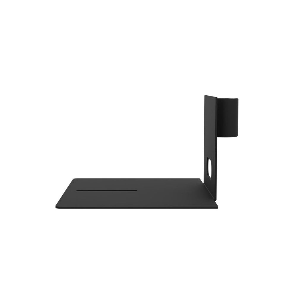 HuddleCamHD PTZ camera wide pole mount, for use with 1" pipe, universal design (black)