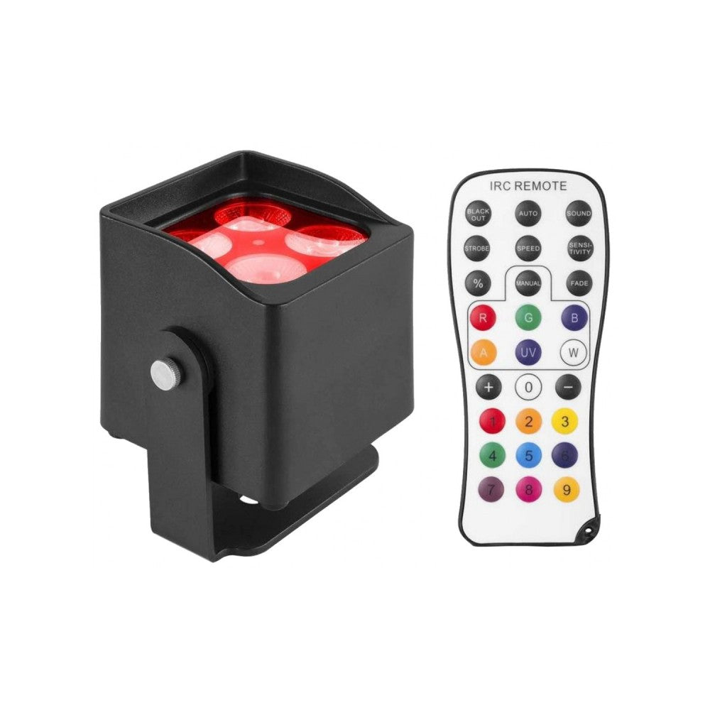 Zzipp ZZEN0404B Par a batteria 4 led rgbw da 4w