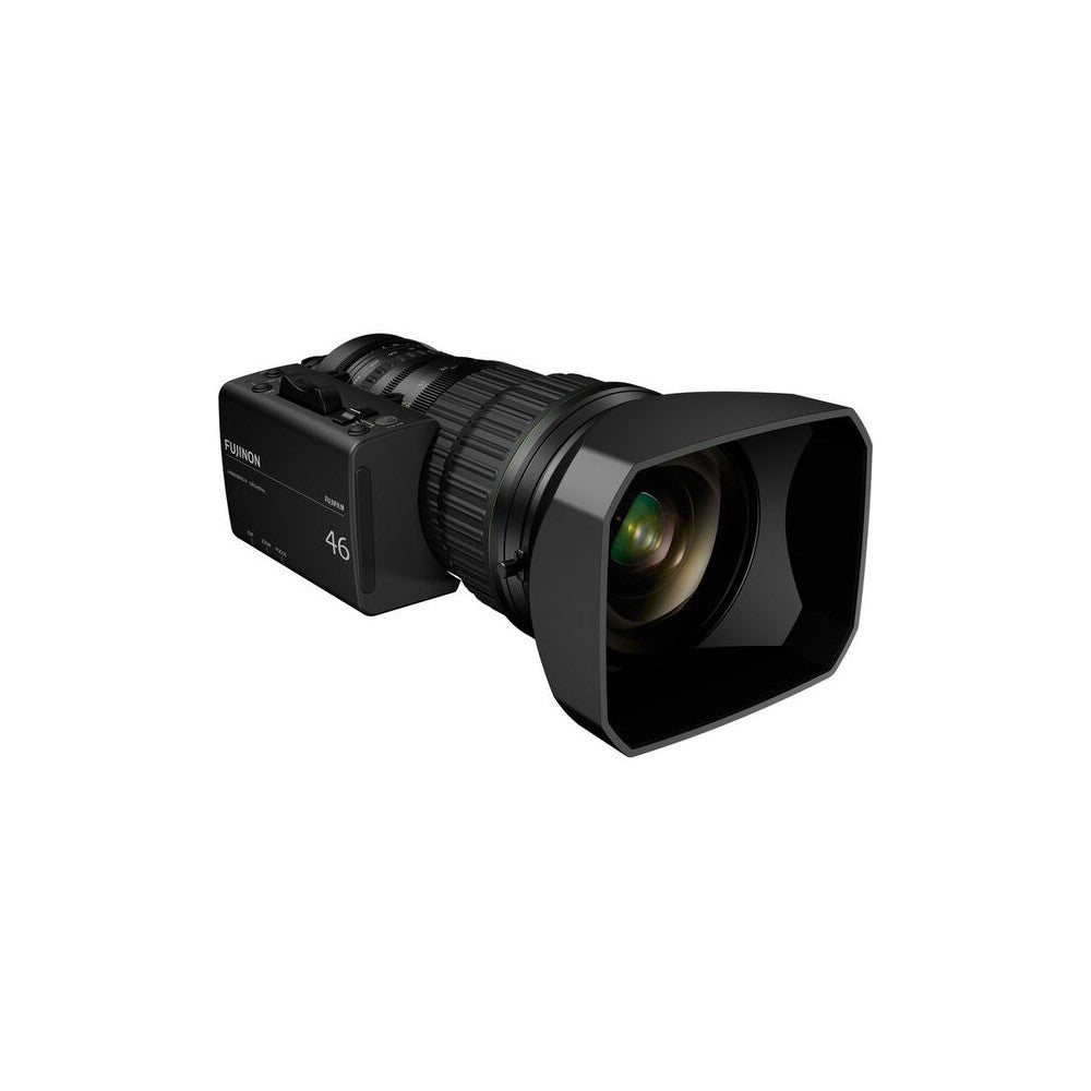 Objetivo portátil Fujifilm 4K ENG, zoom de 46 aumentos con extensor 2x, servo de zoom y enfoque, estabilizador óptico, ARIA, RBF, 2/3"