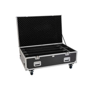 ROADINGER Flightcase PRO 4x Led-Bar 8 Swing with whells