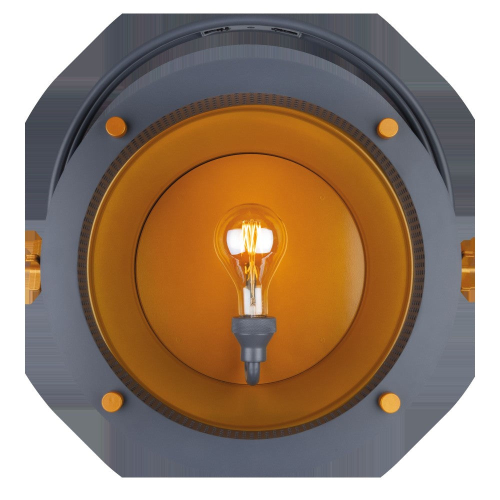 SHOWTEC Edison Vintage V1 Retro DMX LED light with dimmer and E27 socket Luce LED retrò DMX con dimmer e presa E27