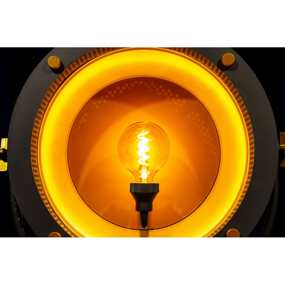 SHOWTEC Edison Vintage V1 Retro DMX LED light with dimmer and E27 socket Luce LED retrò DMX con dimmer e presa E27