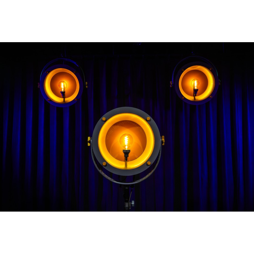 SHOWTEC Edison Vintage V1 Retro DMX LED light with dimmer and E27 socket Luce LED retrò DMX con dimmer e presa E27