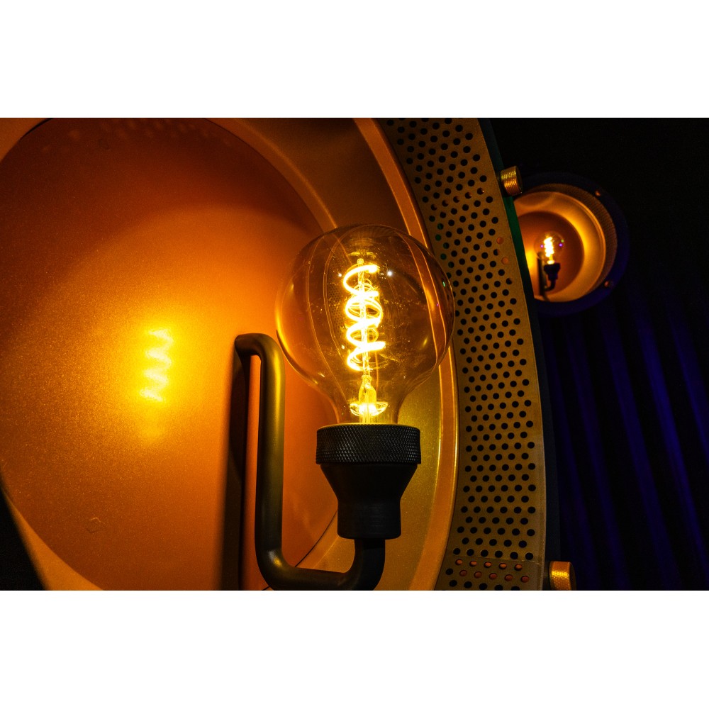 SHOWTEC Edison Vintage V1 Retro DMX LED light with dimmer and E27 socket Luce LED retrò DMX con dimmer e presa E27